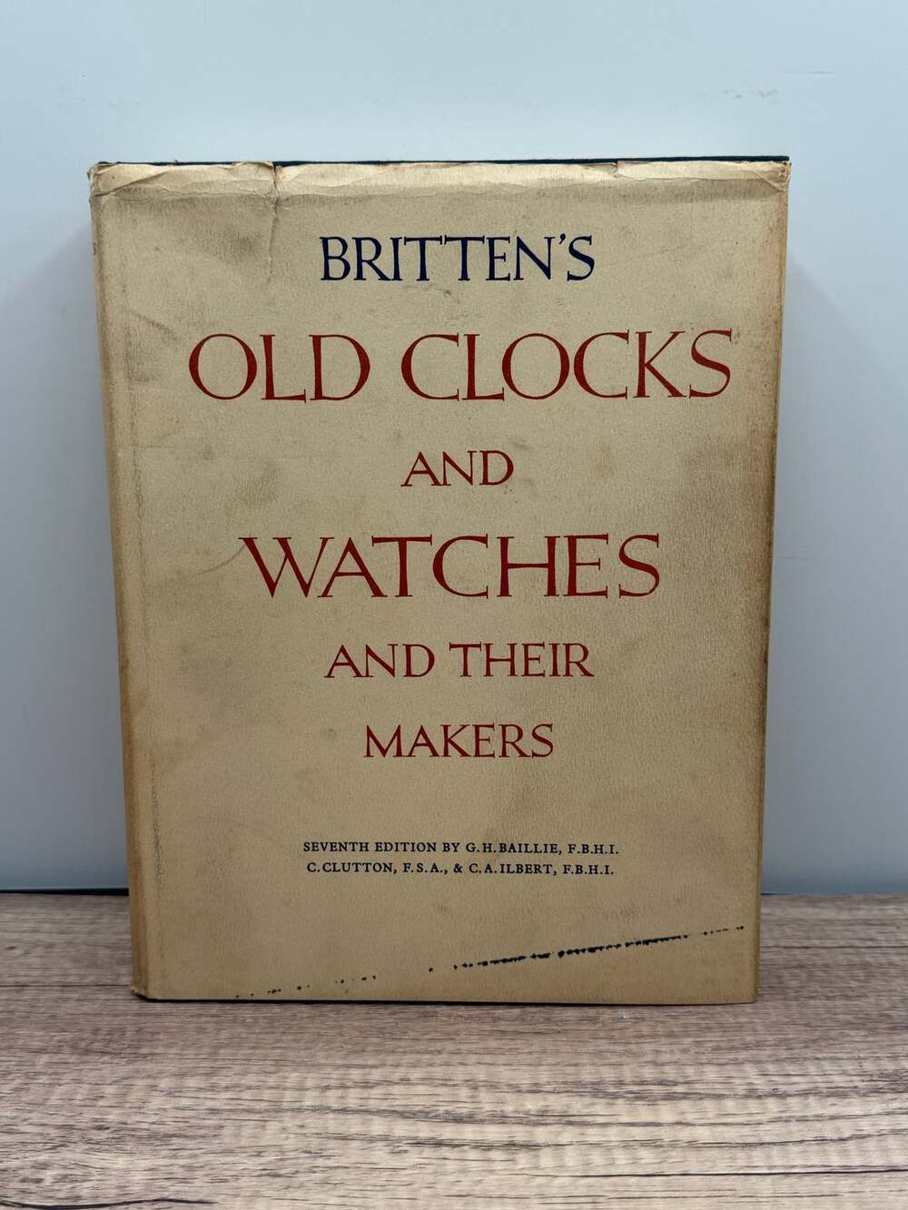 Britten's Old Clocks and Watches and Their Makers-7th Ed-Horology Reference HC